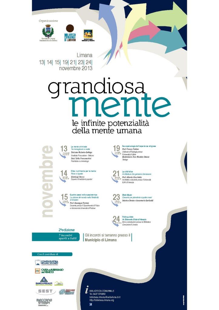 Locandina GrandiosaMente 2013