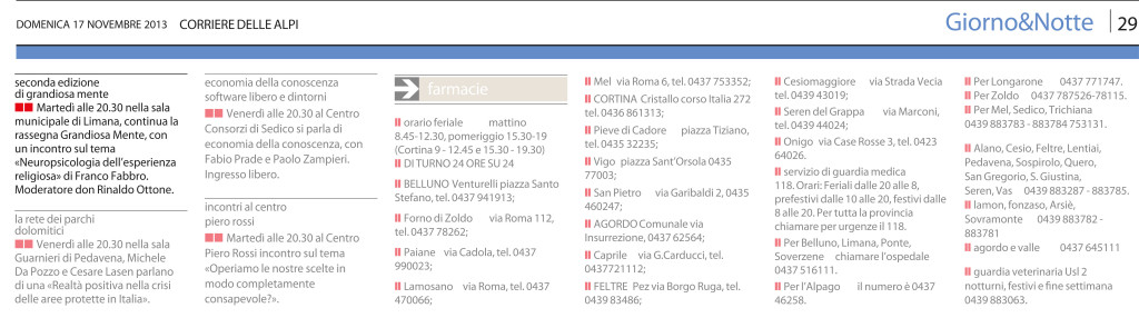 11 - 17 - Corriere delle Alpi