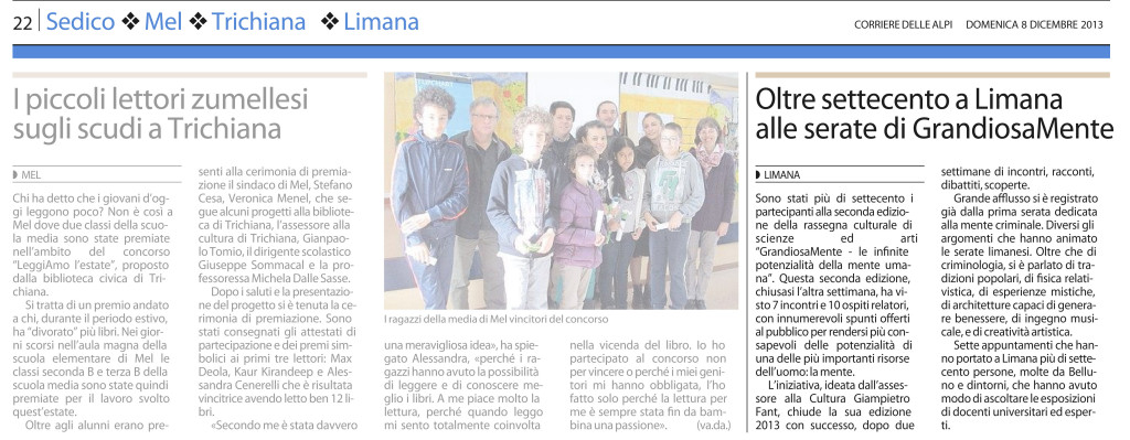 12 - 08 - Corriere delle Alpi