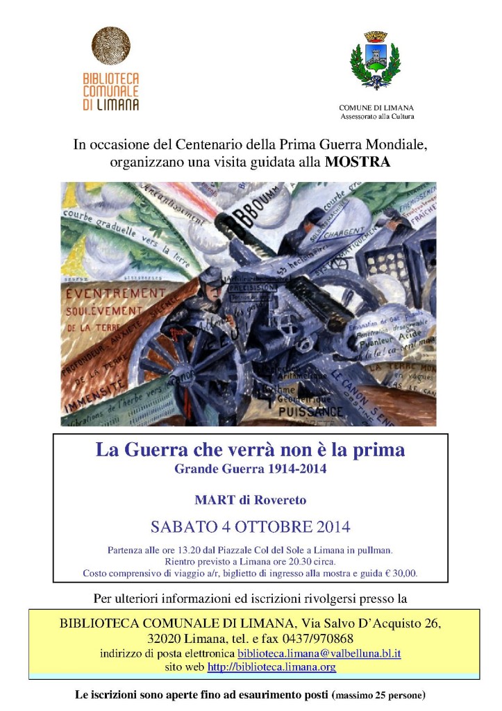 mostra al MART ottobre 2014